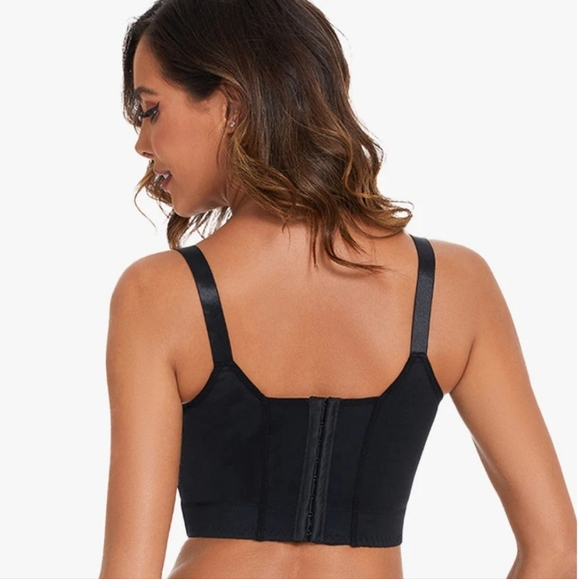 NWT Shapedly she curve push up back smoothing bra 2 pack in black X7 - Picture 4 of 8